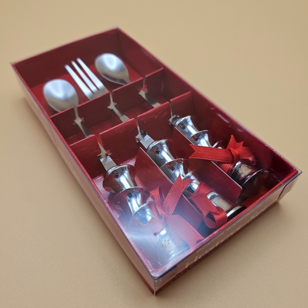 Boston Warehouse Hostess Set Set of Three Stainless Steel Servers Model 04181 - Picture 2 of 11